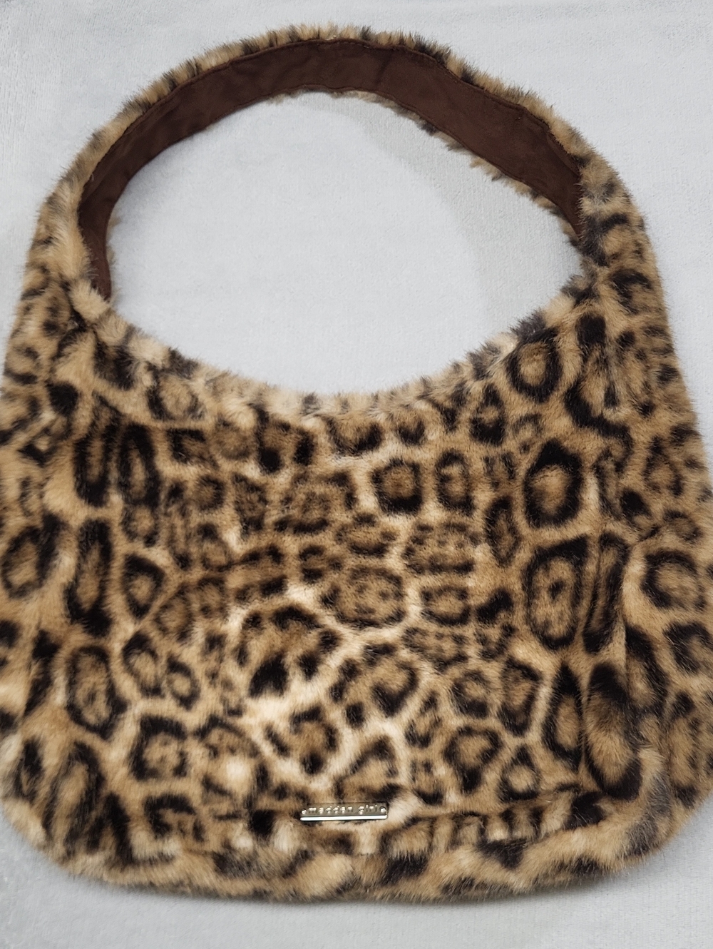 Madden Girl ~ Steve Madden ~ Reversible Hobo Bag ~ Leopard Print - Picture 3 of 14